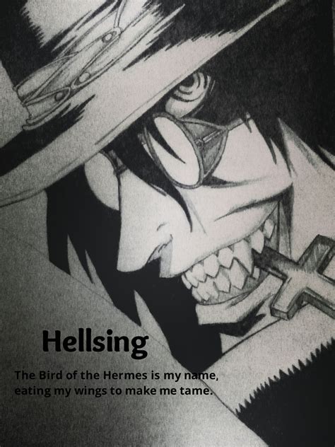 hellsing the bird of hermes|how does hellsing end.